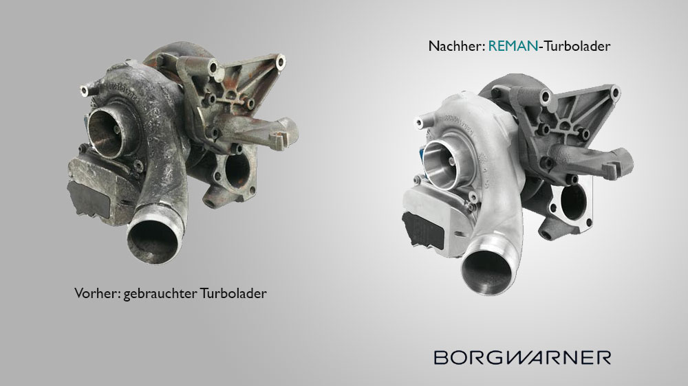 BorgWarner REMAN-Turbolader: Nachhaltige Lösung für Kfz-Werkstätten