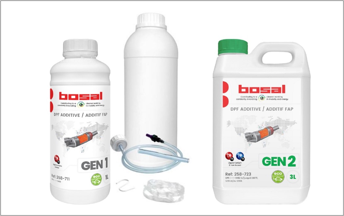 Bosal GEN - Die neue Generation leistungsfähiger Dieselpartikelfilter-Additive von Bosal