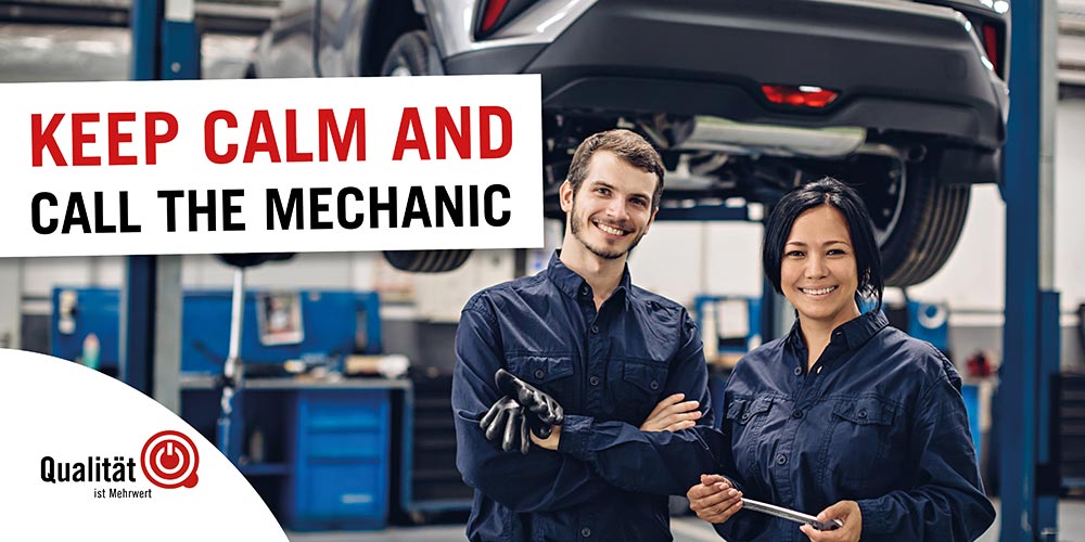 Call the mechanic – Facebook-Vorlage