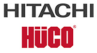 Hitachi und HÜCO Logo