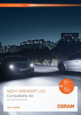 Kompatibilitätsliste NIGHT BREAKER LED und TRUCKSTAR LED