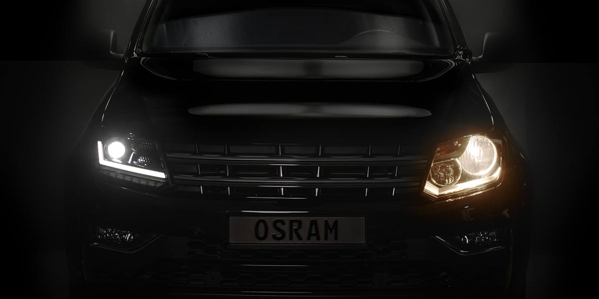 Halogen auf LED Umrüstung mit OSRAM Scheinwerfern