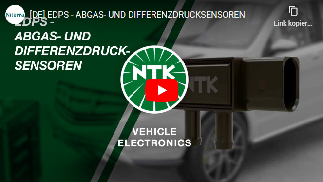 NTK EDPS – Abgas- und Differenzdrucksensoren
