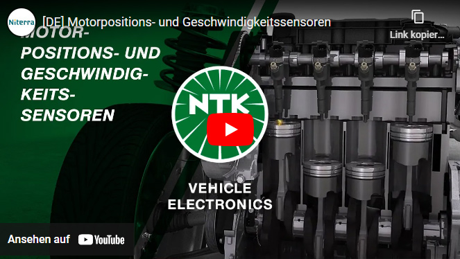 NTK Motorpositions- und Geschwindigkeitssensoren