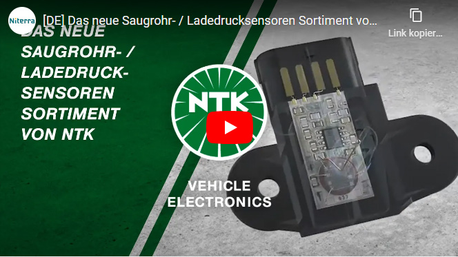 NTK Saugrohr-/Ladedrucksensoren Sortiment