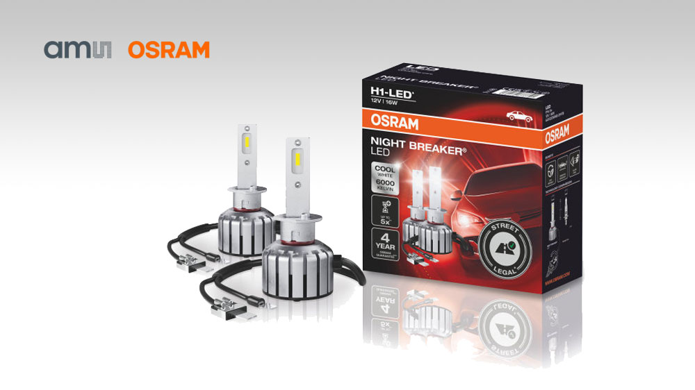 OSRAM NIGHT BREAKER® H1-LED: Legale Umrüstung auf modernste LED-Technologie